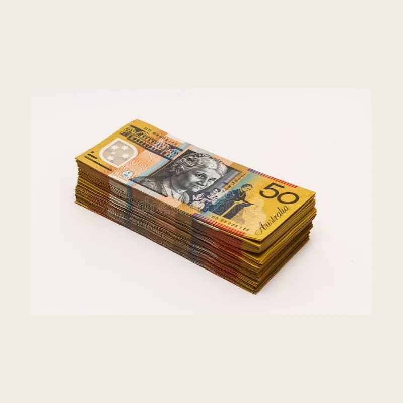 Stack of $50 prop notes